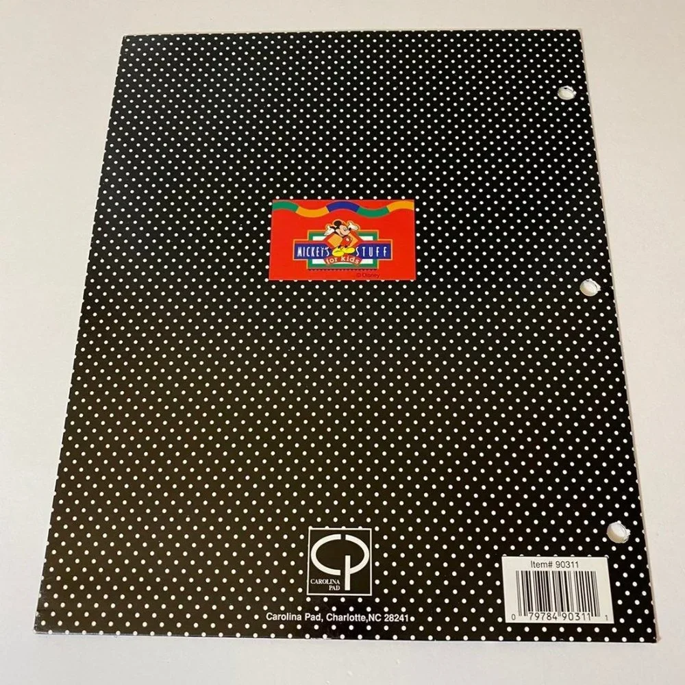 Mickey's Stuff For Kids Disney's Mickey Mouse Folder
